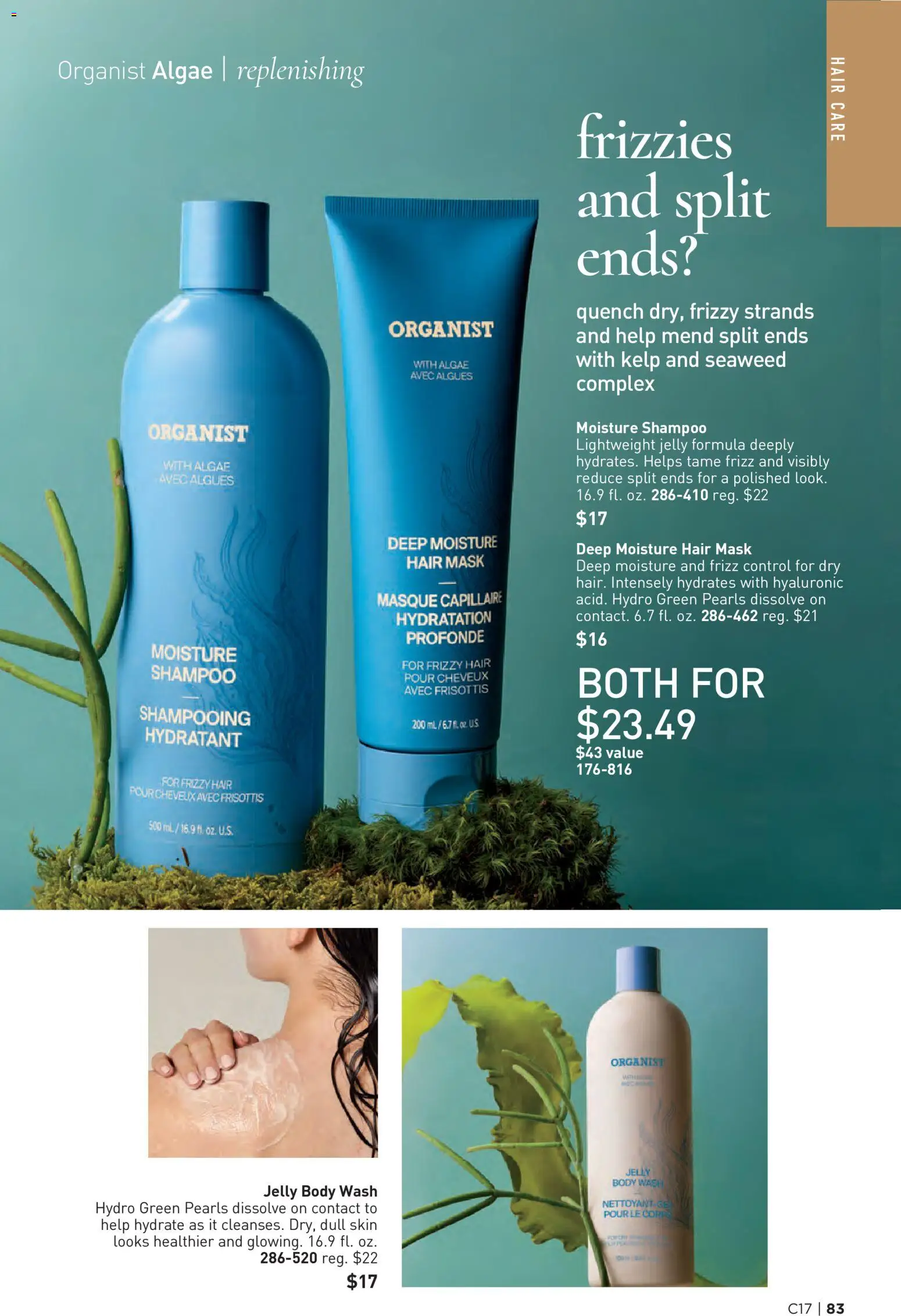 Avon Brochure - valid from 08/12/2026 | Page: 83 | Products: Shampoo, Hair mask, Mask, Body Wash