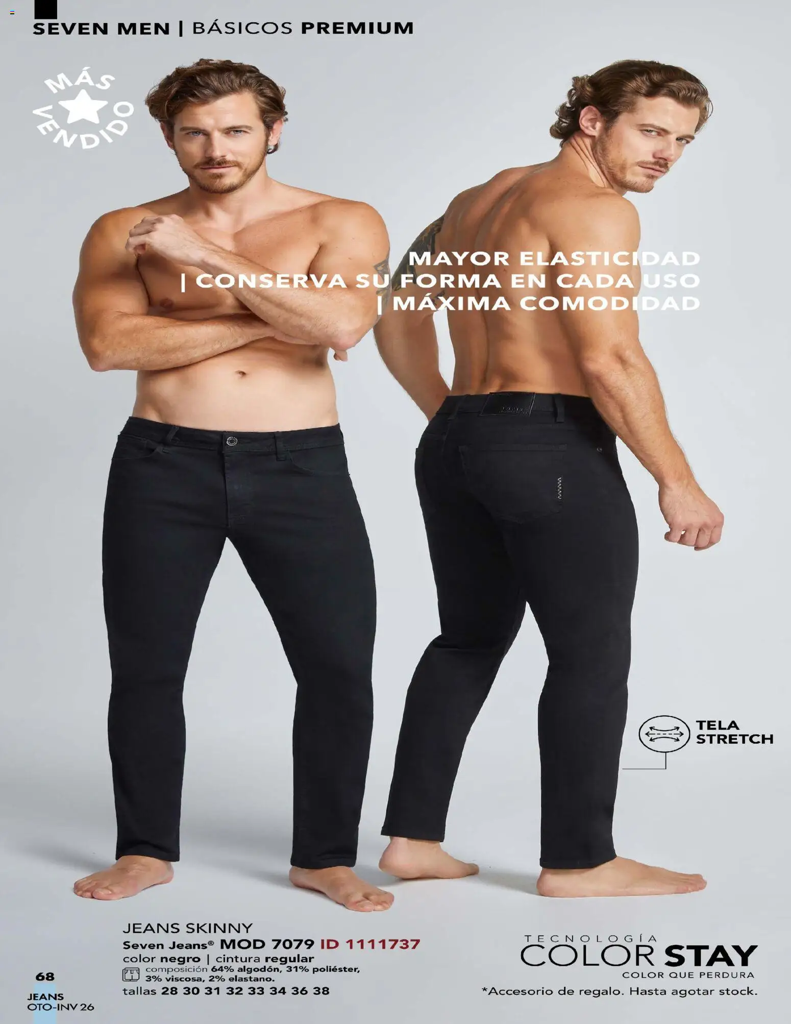 Nuevas ofertas de Price Shoes válidas en toda la República Mexicana desde el 03/08/2026. ¡Encuentra las mejores ofertas en Price Shoes catálogo Seven Jeans! | Página: 68