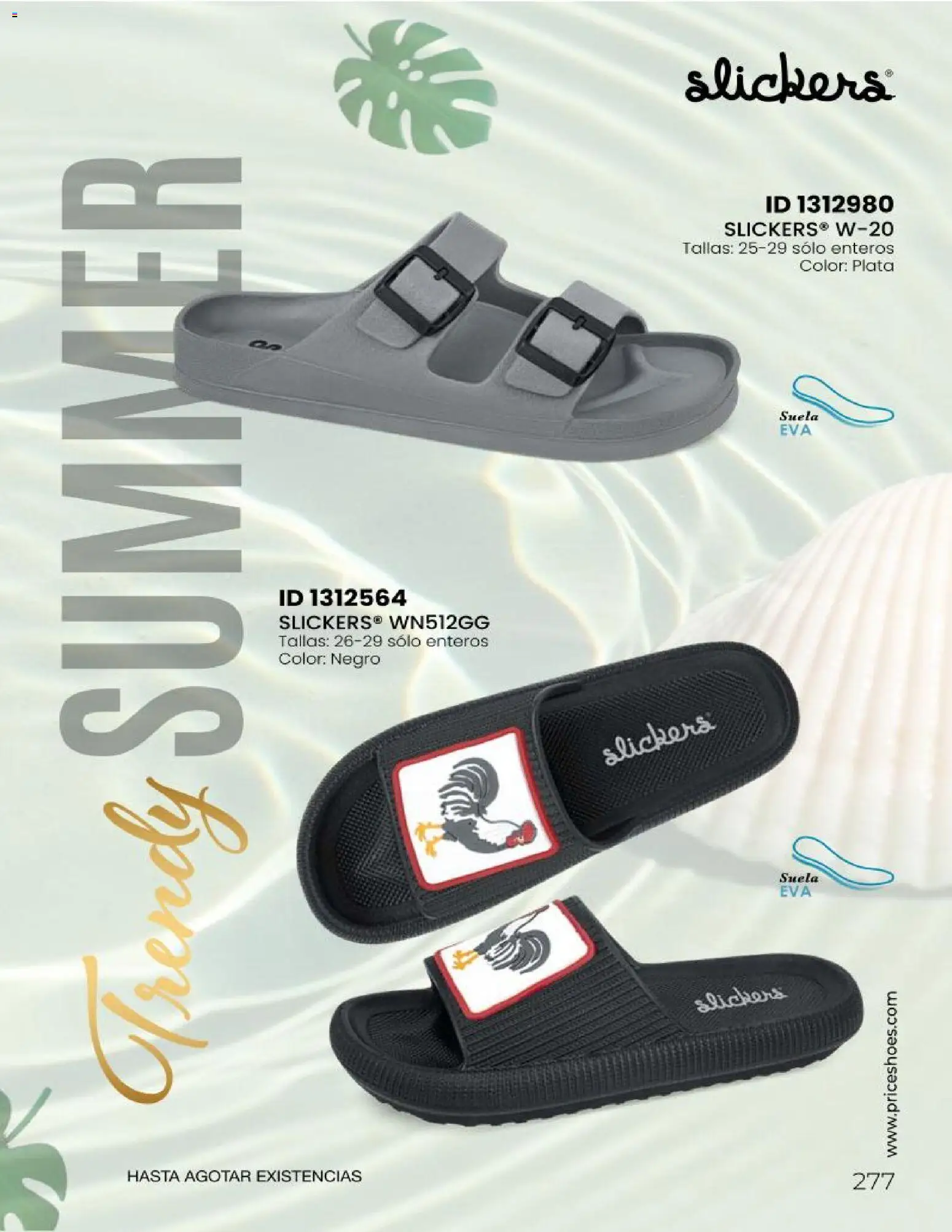 Nuevas ofertas de Price Shoes válidas en toda la República Mexicana desde el 23/06/2026. ¡Encuentra las mejores ofertas en Price Shoes catálogo Sandalias 2026! | Página: 277