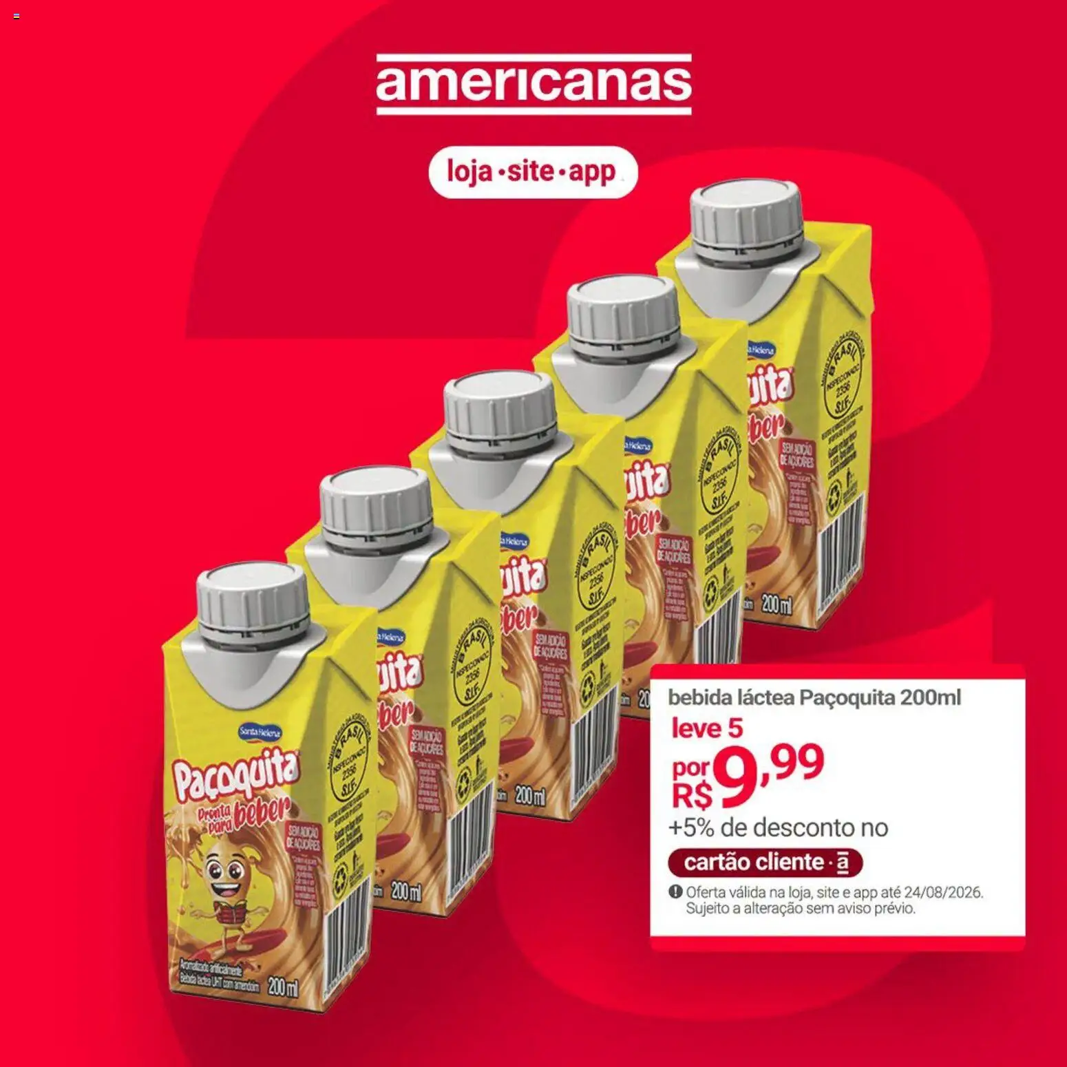 Lojas Americanas Folheto - válido de 11/08/2026 | Página: 3