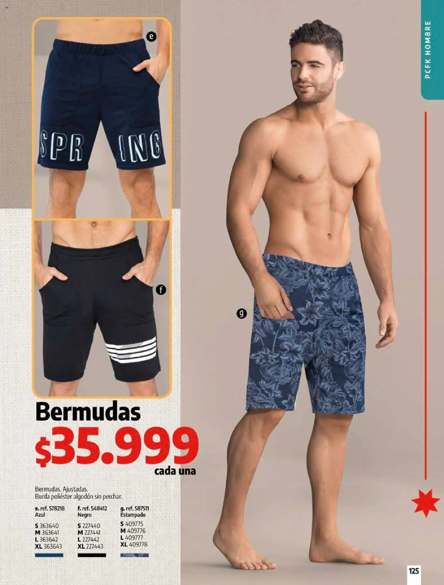 Pacifika revista - valida desde el 20.05.2026 | Página: 126 | Productos: Algodón, Bermudas