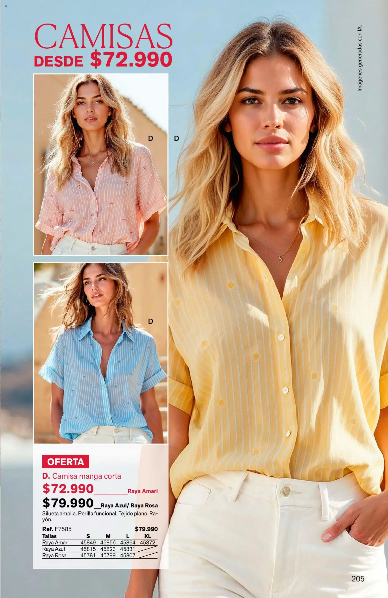Leonisa revista - valida desde el 04.06.2026 | Página: 205 | Productos: Camisa