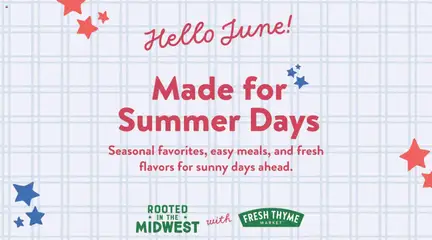 Preview of Fresh Thyme weekly ads valid from 01.06.2026