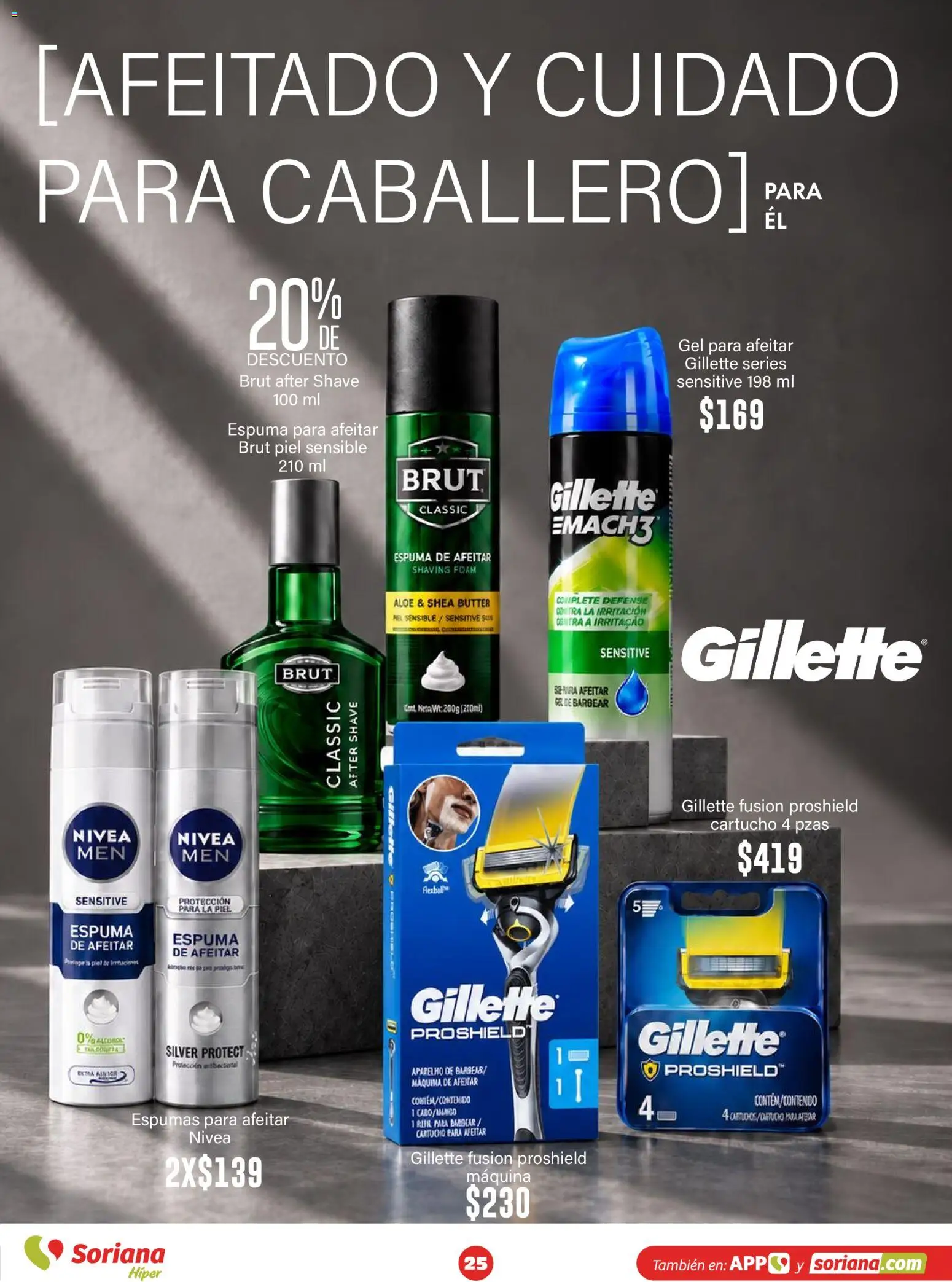 Nuevas ofertas de Soriana válidas en toda la República Mexicana desde el 30/09/2026. ¡Encuentra las mejores ofertas en Soriana Híper - Modo #Glowing! | Página: 25 | Productos: Espuma, Espuma de afeitar