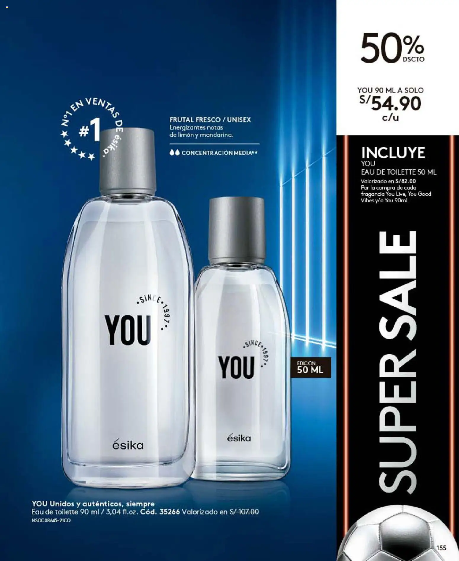 Catálogo Ésika válido desde 30.05.2026 | Página: 155 | Productos: Fragancia, EAU de Toilette