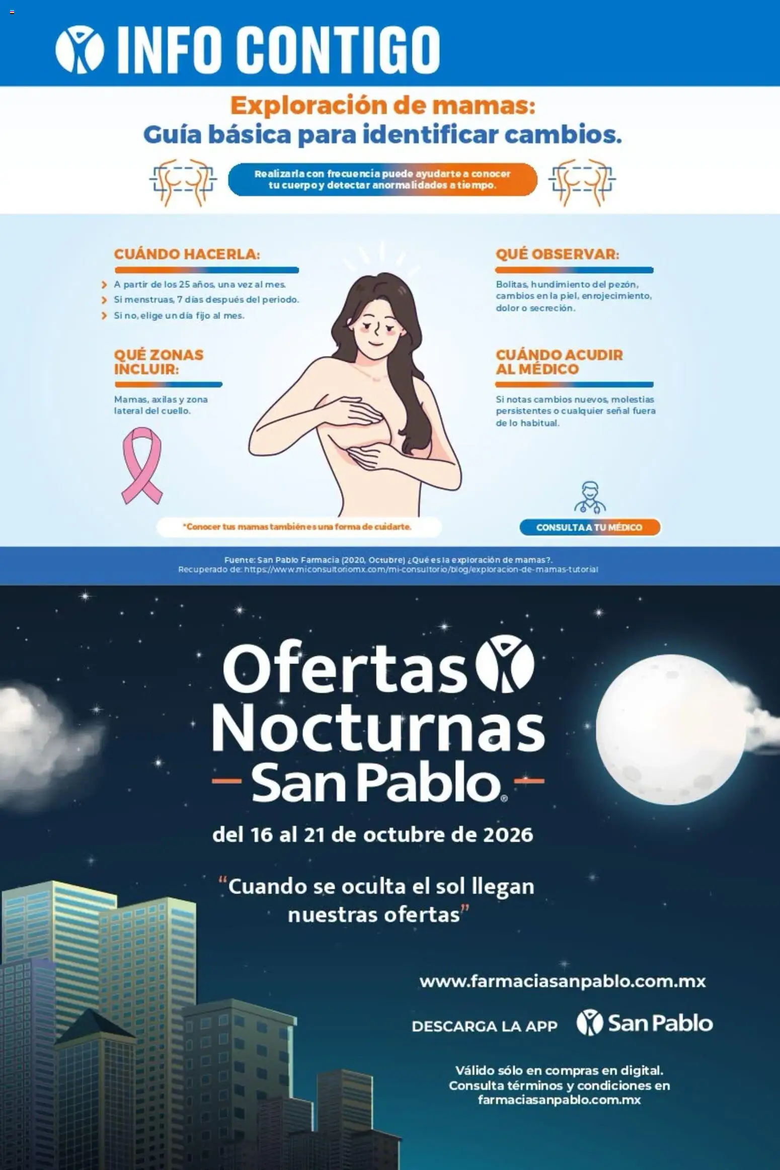 Nuevas ofertas de Farmacia San Pablo válidas en toda la República Mexicana desde el 18/10/2026. ¡Encuentra las mejores ofertas en Farmacia San Pablo catálogo! | Página: 14