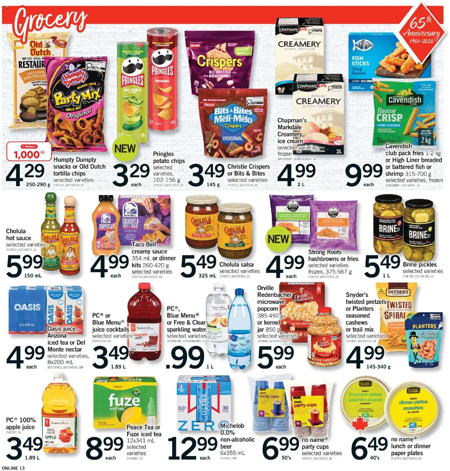 Fortinos flyer valid from Oct 29, 2026 | Page: 13