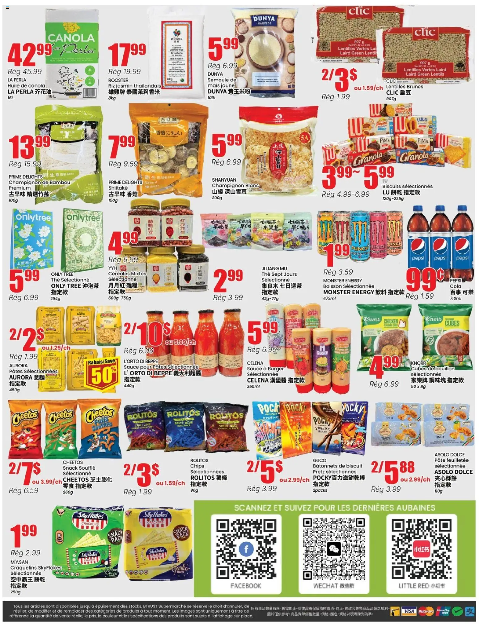 Btrust Supermarket flyer valid from 28.05.2026 | Page: 4 | Products: Rice, Chips, Chicken