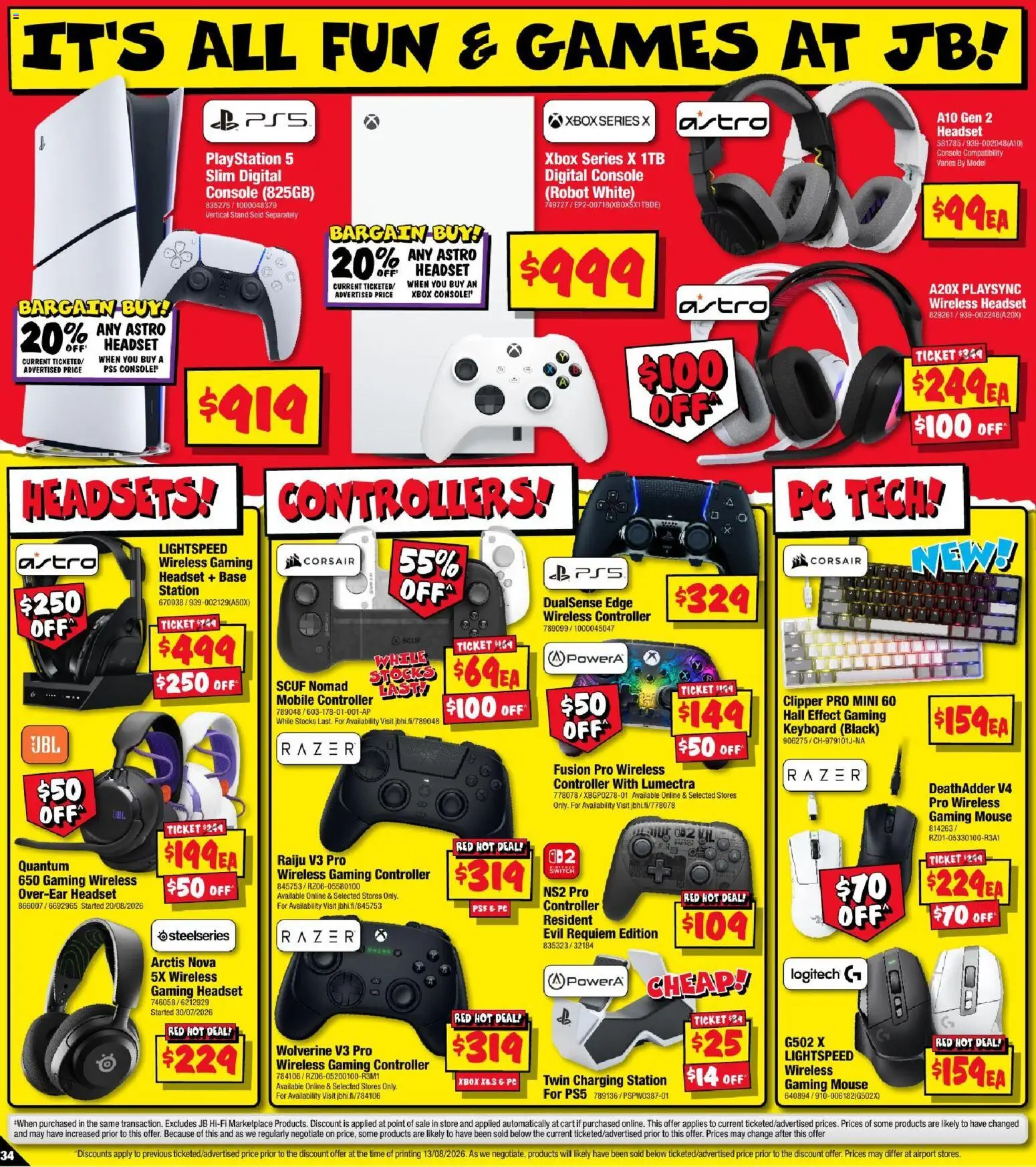 JB Hi-Fi catalogue - valid from 27/08/2026 | Page: 34