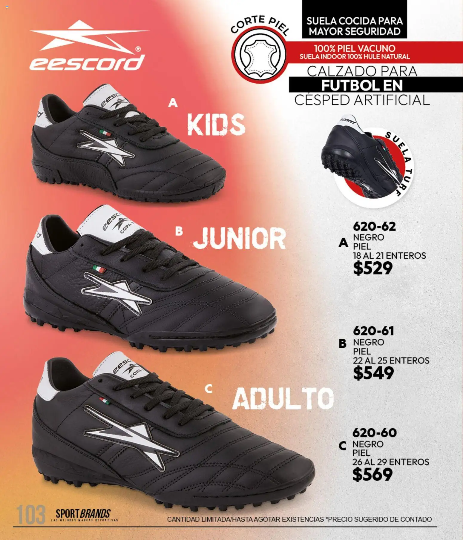 Nuevas ofertas de Cklass válidas en toda la República Mexicana desde el 11/09/2026. ¡Encuentra las mejores ofertas en Cklass catálogo Sportbrands Caballero Invierno! | Página: 118