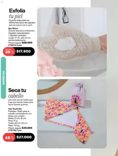 Avon Ciclo 7 -  Vista previa de la revista de la tienda Avon valido desde el 25.03.2026 | Página: 168 | Productos: Algodón, Guante, Bolsa, Peso