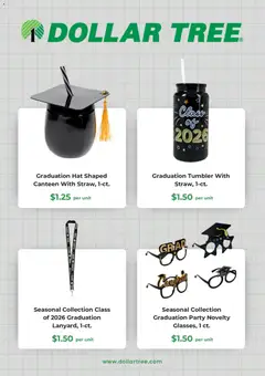 Preview of Dollar Tree weekly ads valid from 01.05.2026 | Page: 3 | Products: Hat