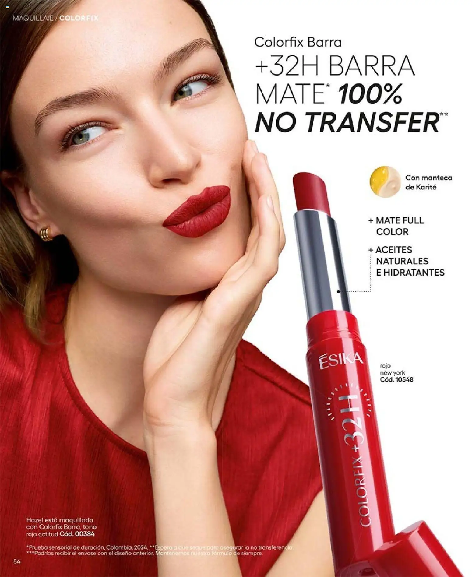Ésika revista - valida desde el 30/10/2026 | Página: 54 | Productos: Manteca de karité, Maquillaje, Manteca