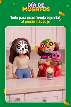 Vista previa de Bodega Aurrerá folleto Día de Muertos todo para una ofrenda especial, nuevo folleto de la tienda, válido en México a partir del 17/09/2026