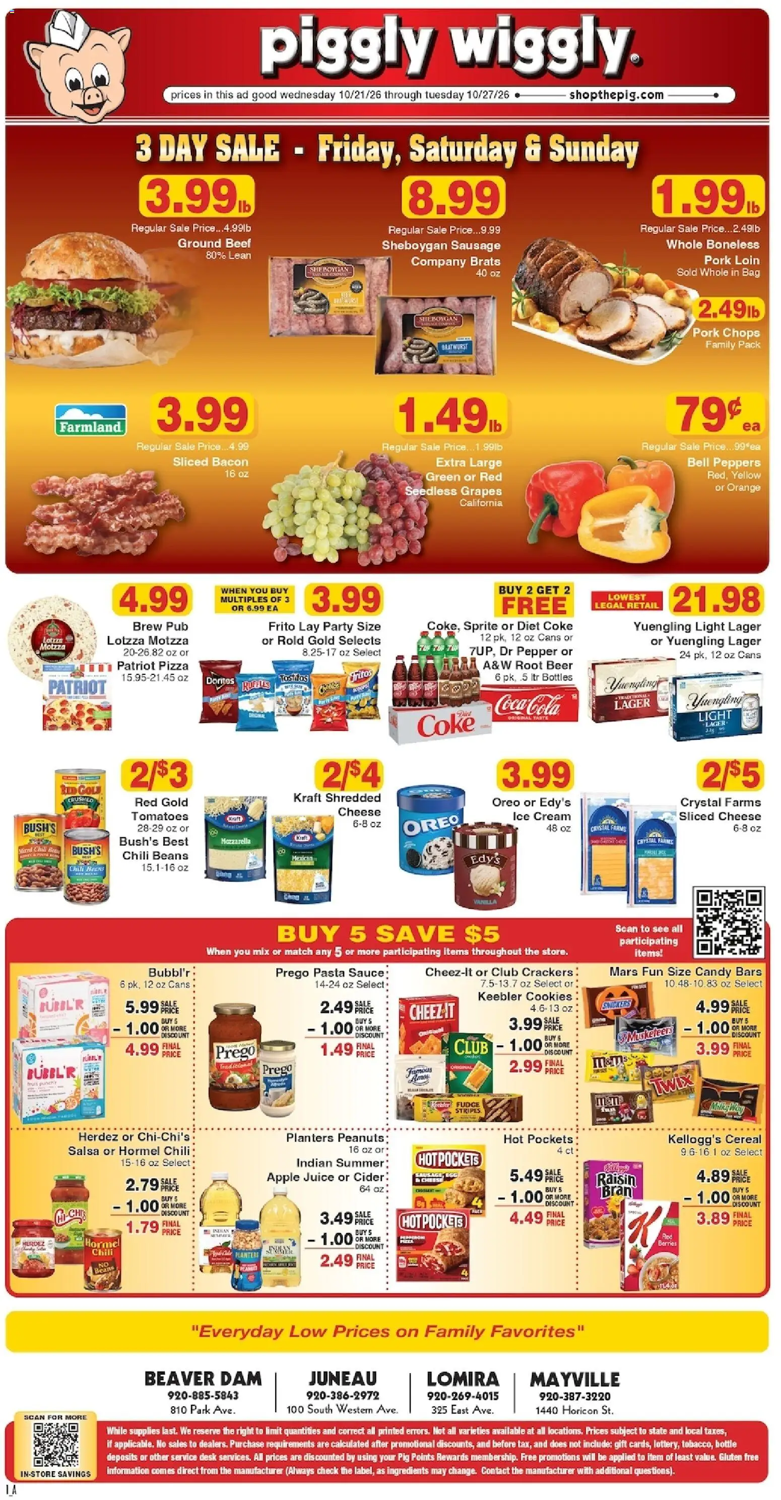 Piggly Wiggly Weekly Ad - valid from 10/21/2026 | Page: 1
