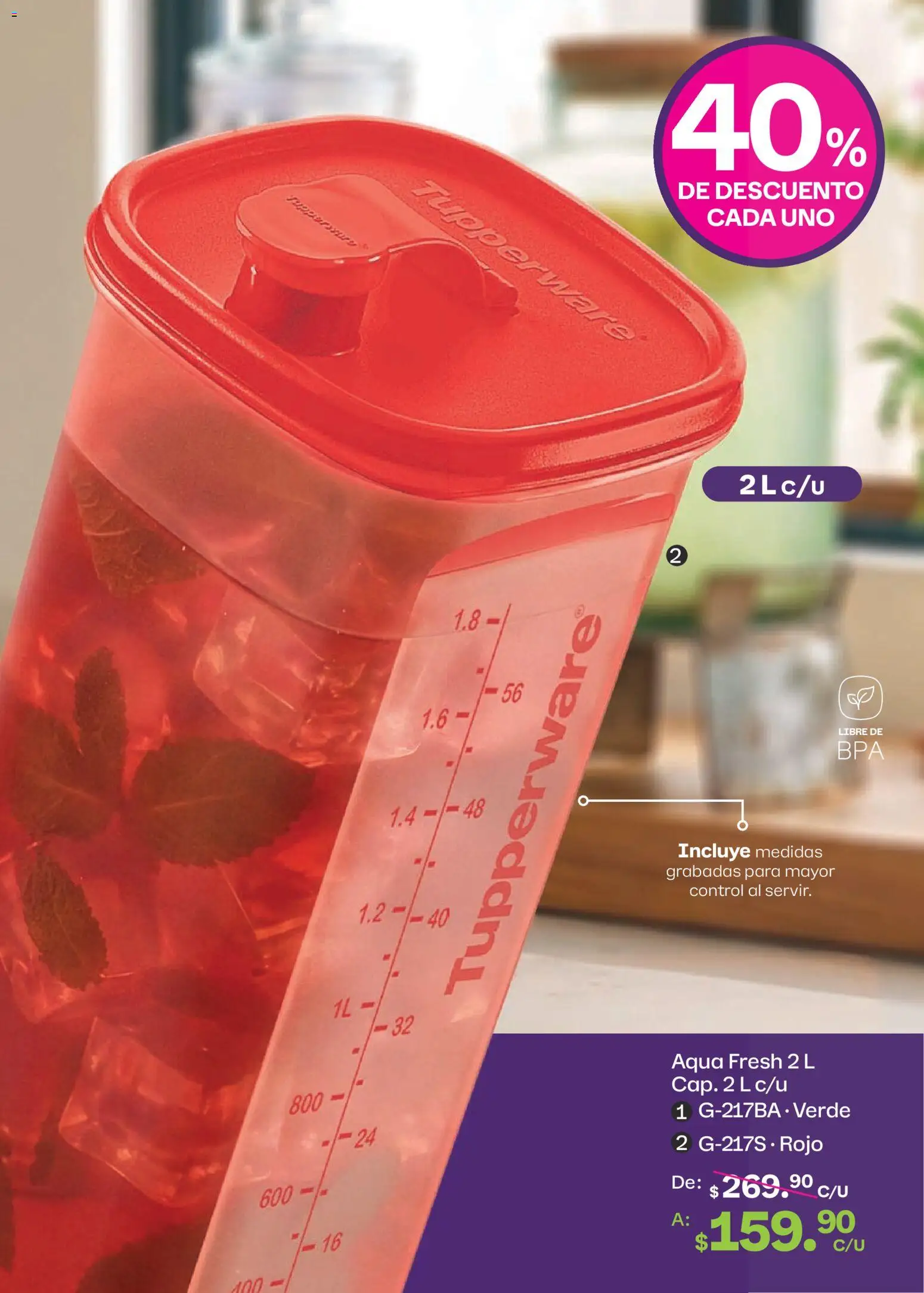 Nuevas ofertas de Tupperware válidas en toda la República Mexicana desde el 10/08/2026. ¡Encuentra las mejores ofertas en Tupperware catálogo! | Página: 11