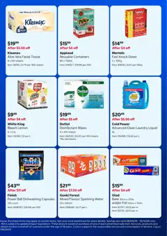 Preview of Costco catalogue In-warehouse savings - valid from 28/09/2026 | Page: 9 | Products: Household, Alcohol, Capsules, Foil