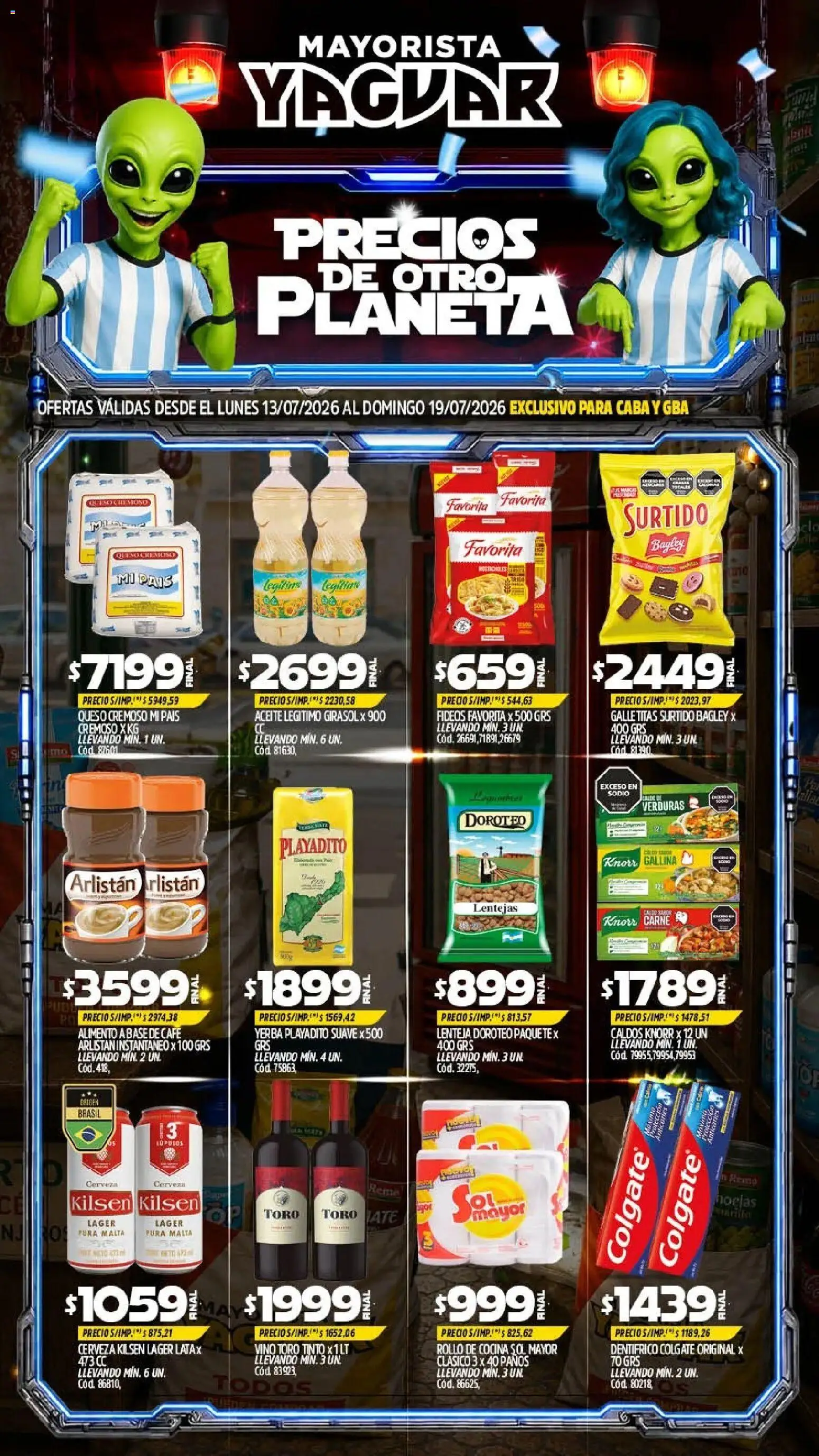 Yaguar catálogo │ válido desde el 13/07/2026 | Página: 1