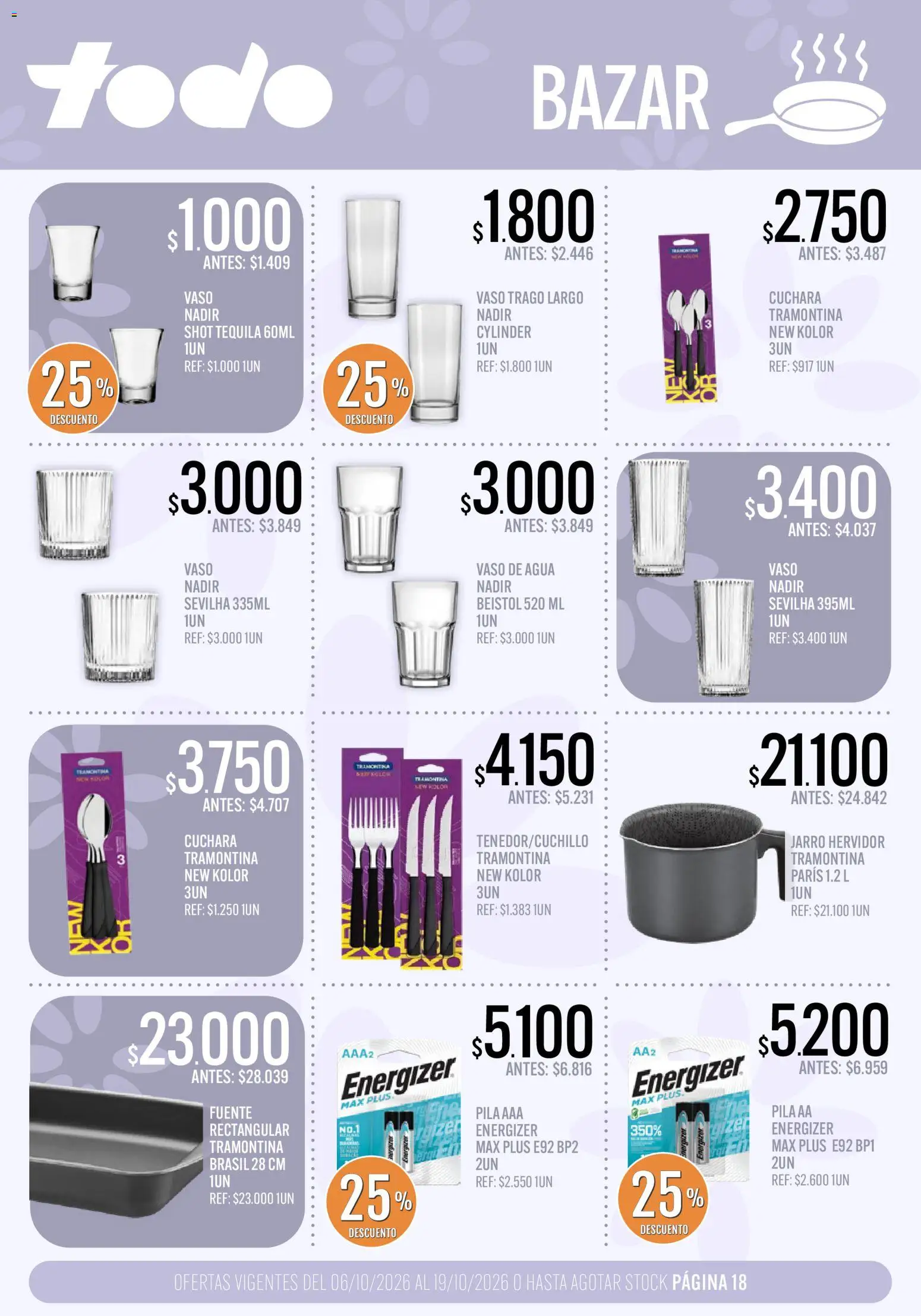 Supermercados TODO catálogo │ válido desde el 06/10/2026 | Página: 18