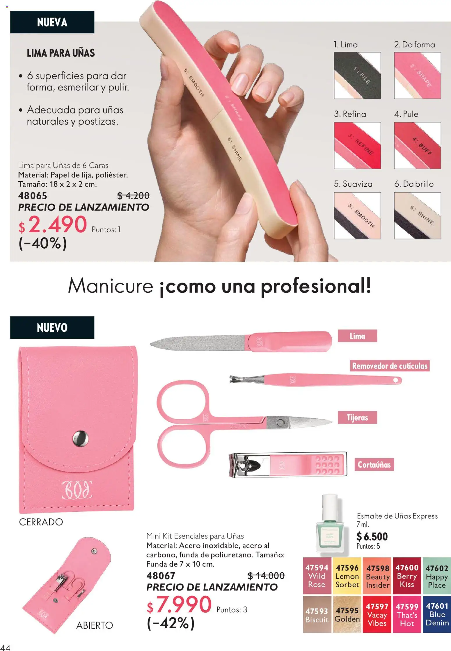 Oriflame catálogo │ válido desde el 31.07.2026 | Página: 44