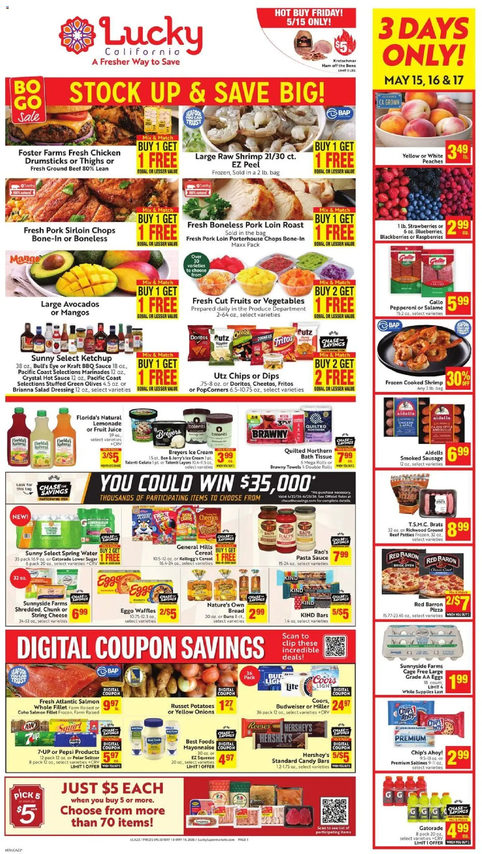 Lucky Supermarkets Weekly - AK - valid from 13.05.2026 | Page: 1