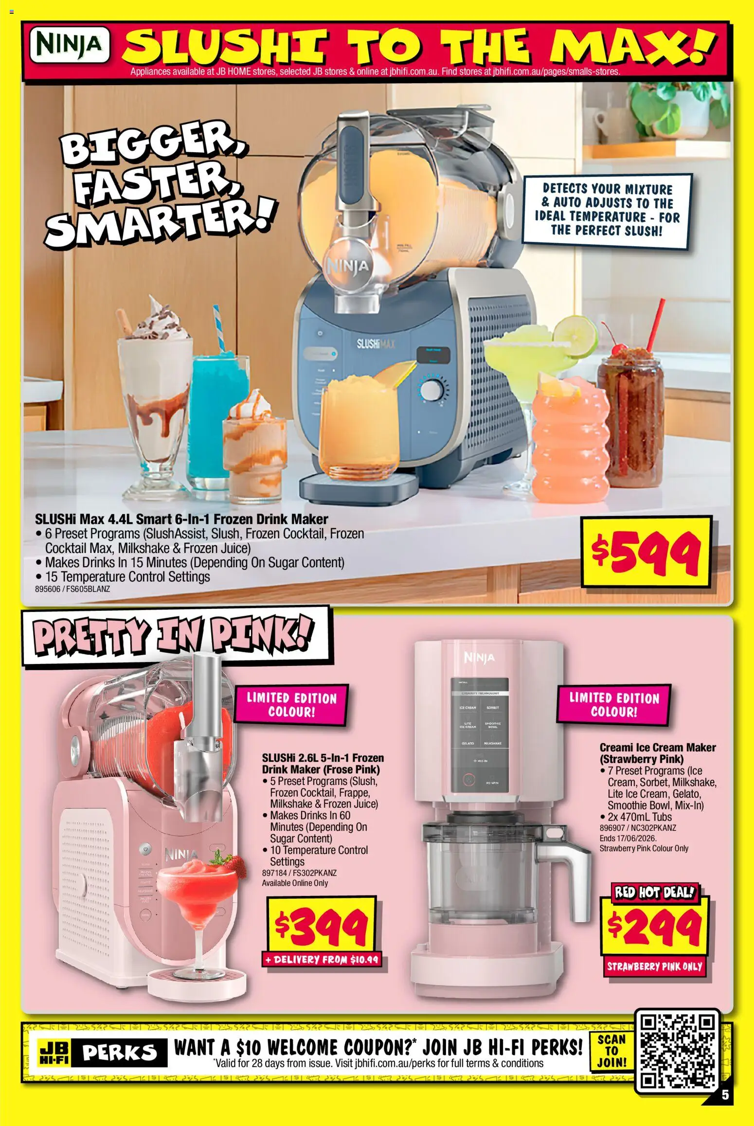 JB Hi-Fi catalogue - valid from 21.05.2026 | Page: 5 | Products: Juice, Cream, Ice cream, Sugar