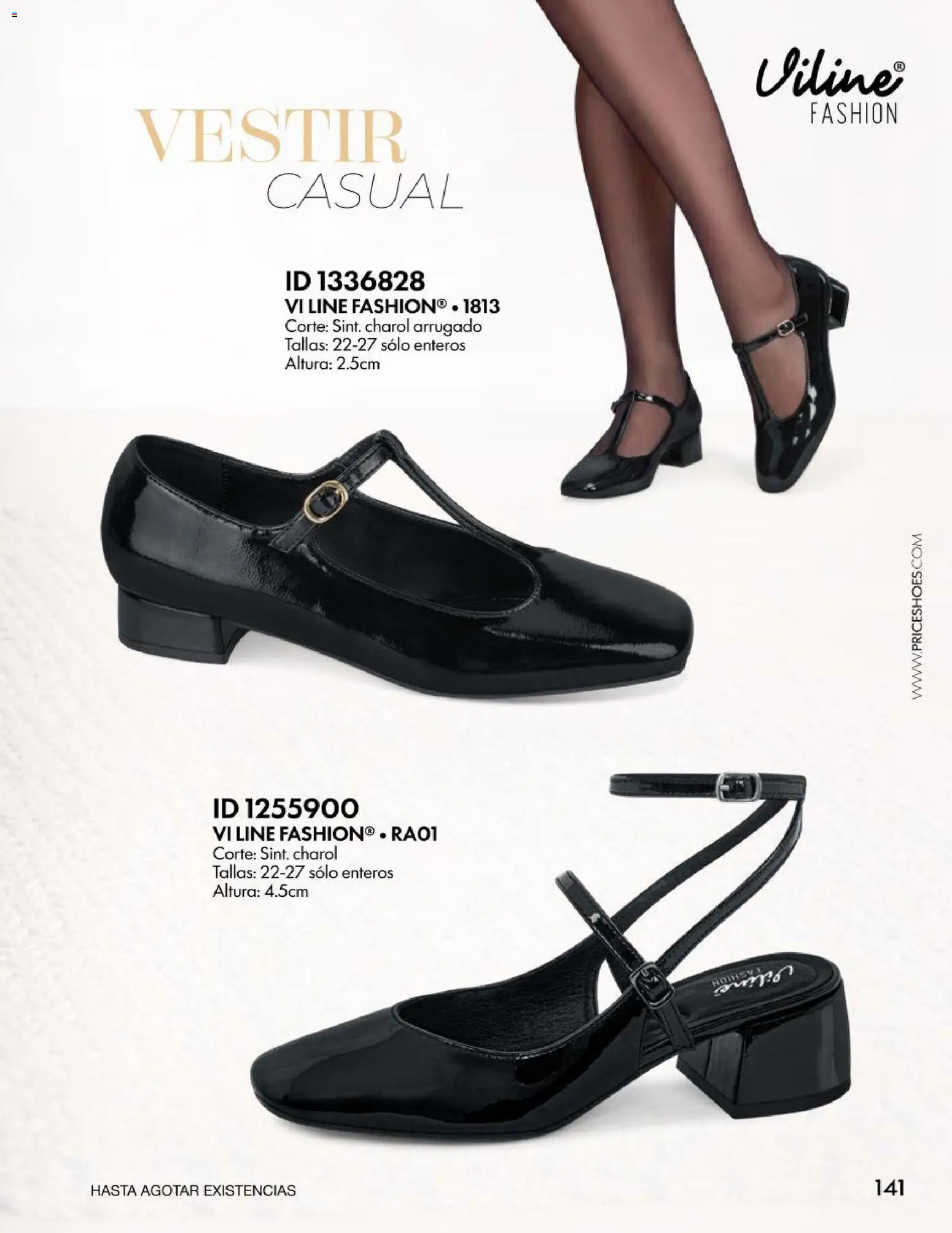 Nuevas ofertas de Price Shoes válidas en toda la República Mexicana desde el 28/08/2026. ¡Encuentra las mejores ofertas en Price Shoes catálogo Vestir Casual! | Página: 141