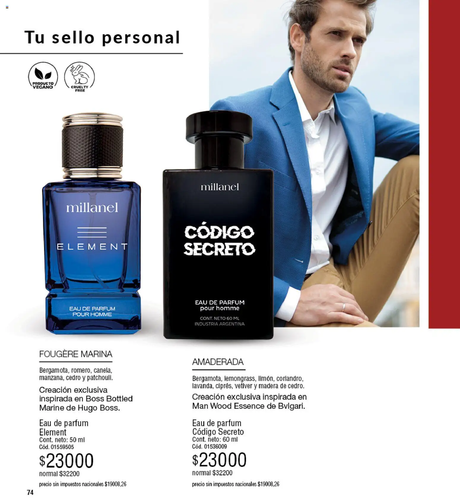 Millanel - Catálogo │ válido desde el 20/07/2026 | Página: 74