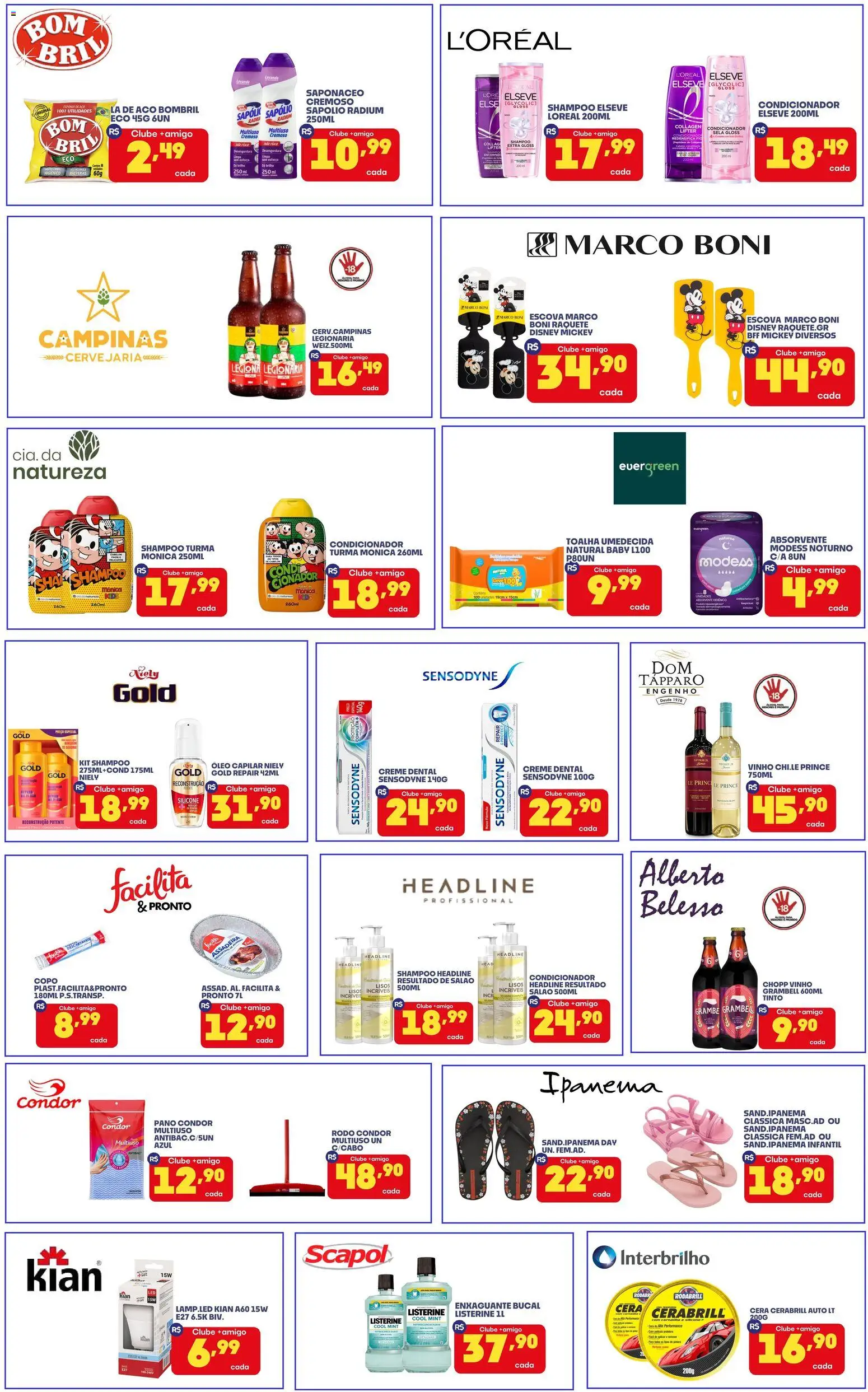 Boa Supermercados Folheto - válido de 22/09/2026 | Página: 13 | Produtos: Óleo capilar, Assadeira, Toalha umedecida, Rodo