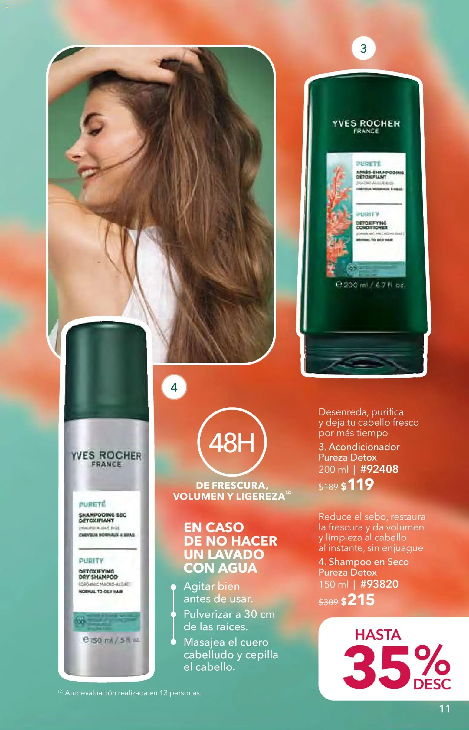 Nuevas ofertas de Yves Rocher válidas en toda la República Mexicana desde el 12.05.2026. ¡Encuentra las mejores ofertas en Yves Rocher campaña 7 2026! | Página: 11 | Productos: Agua, Acondicionador
