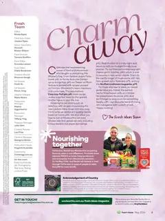 Preview of Woolworths Fresh Ideas magazine - valid from 01.05.2026 | Page: 3 | Products: Cheese, Bread, Chicken, Mushrooms
