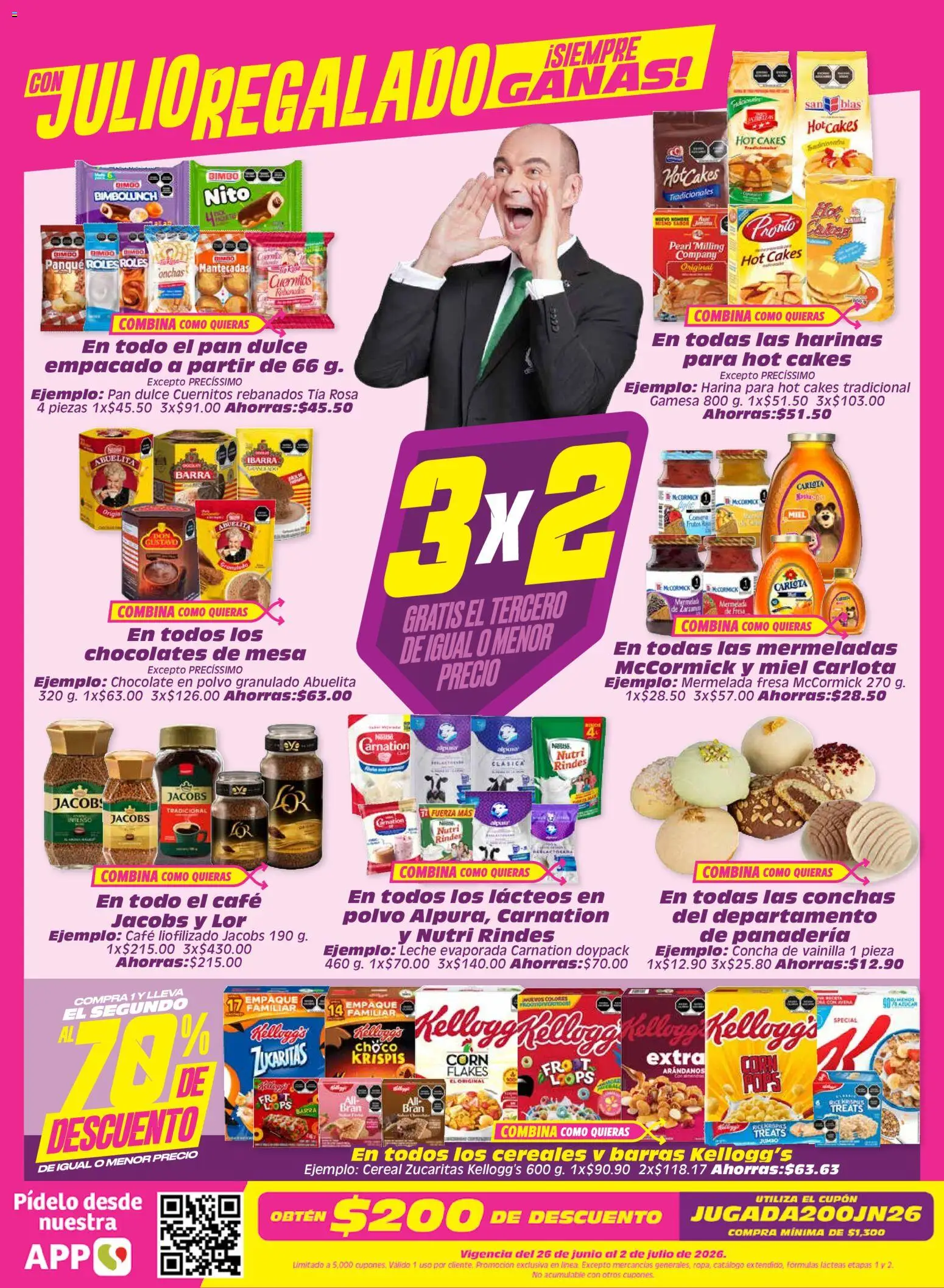 Nuevas ofertas de Soriana válidas en toda la República Mexicana desde el 26/06/2026. ¡Encuentra las mejores ofertas en Soriana folleto! | Página: 2
