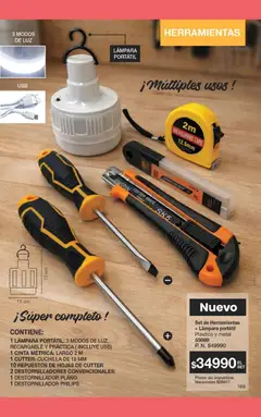Vista previa Gigot - CAMPAÑA 09 válido desde el 18.05.2026 | Página: 175 | Productos: Usb, Cinta métrica, Destornillador, Lámpara