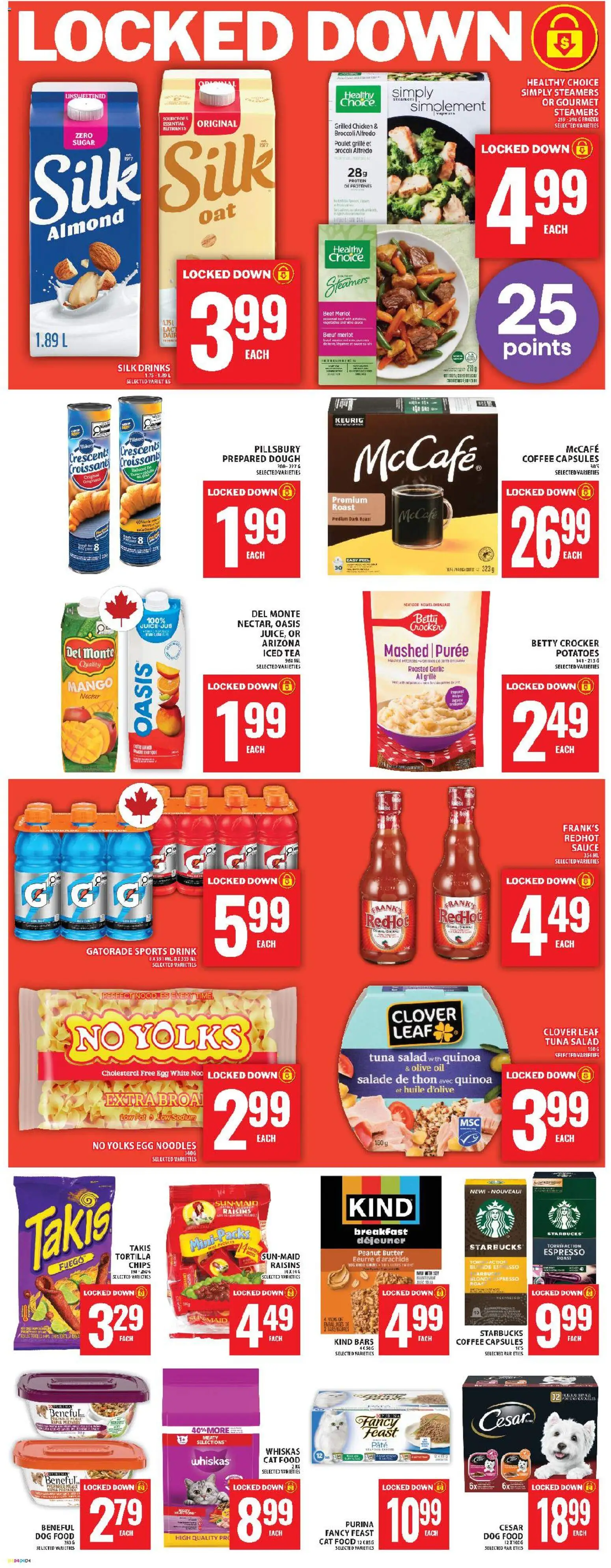 Food Basics flyer valid from 28.05.2026 | Page: 11 | Products: Noodles, Potatoes, Juice, Chicken