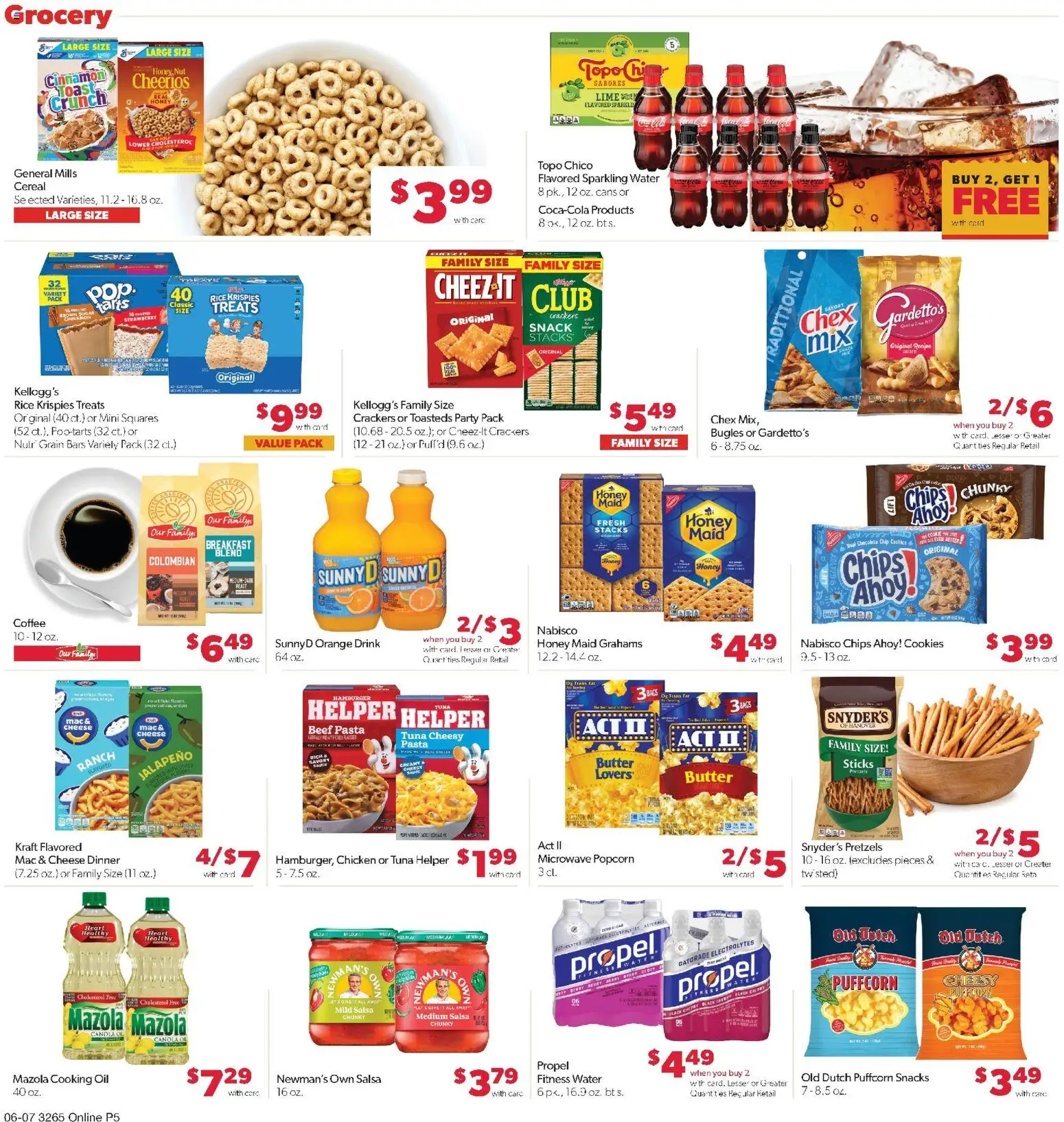 Family Fare Weekly Ad - SD - valid from 05.06.2026 | Page: 9 | Products: Coffee, Microwave, Rice, Cookies