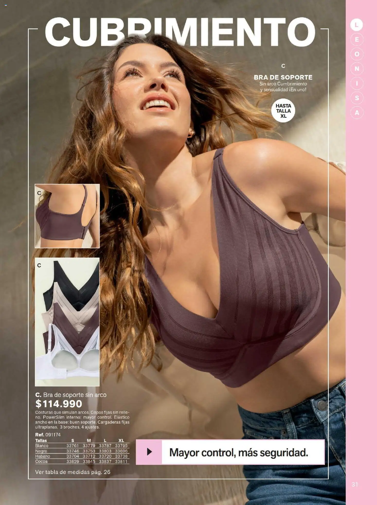 Leonisa revista - valida desde el 15/07/2026 | Página: 31