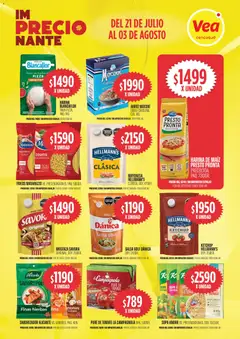 Vista previa Vea ofertas válido desde el 21/07/2026 | Página: 6 | Productos: Ketchup, Maiz, Polenta, Fideos