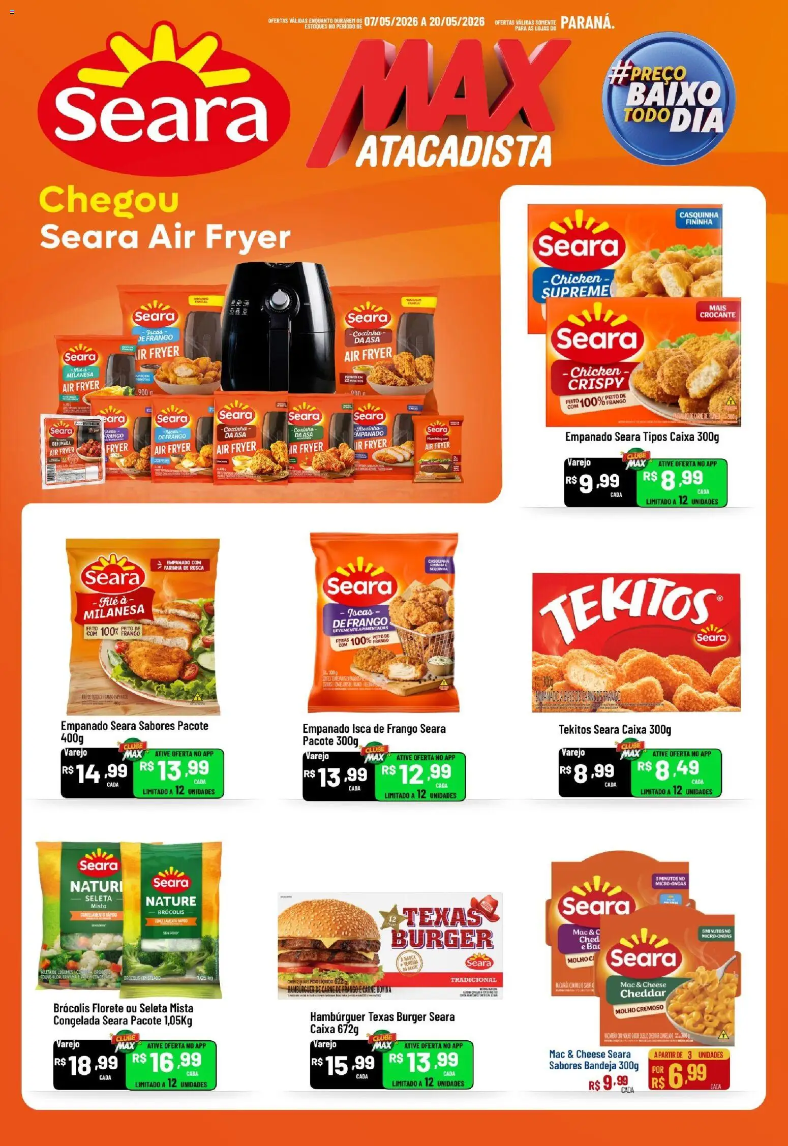 Max Atacadista ofertas Seara de 07/05/2026 ? Não perca as melhores promoções! | Brasil