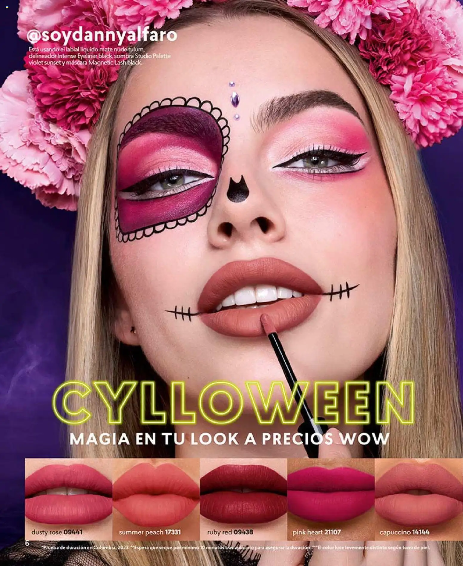 Catálogo CyZone Campaña 15 │ válido desde el 06.09.2026 | Página: 6 | Productos: Mate, Máscara, Sombra, Labial