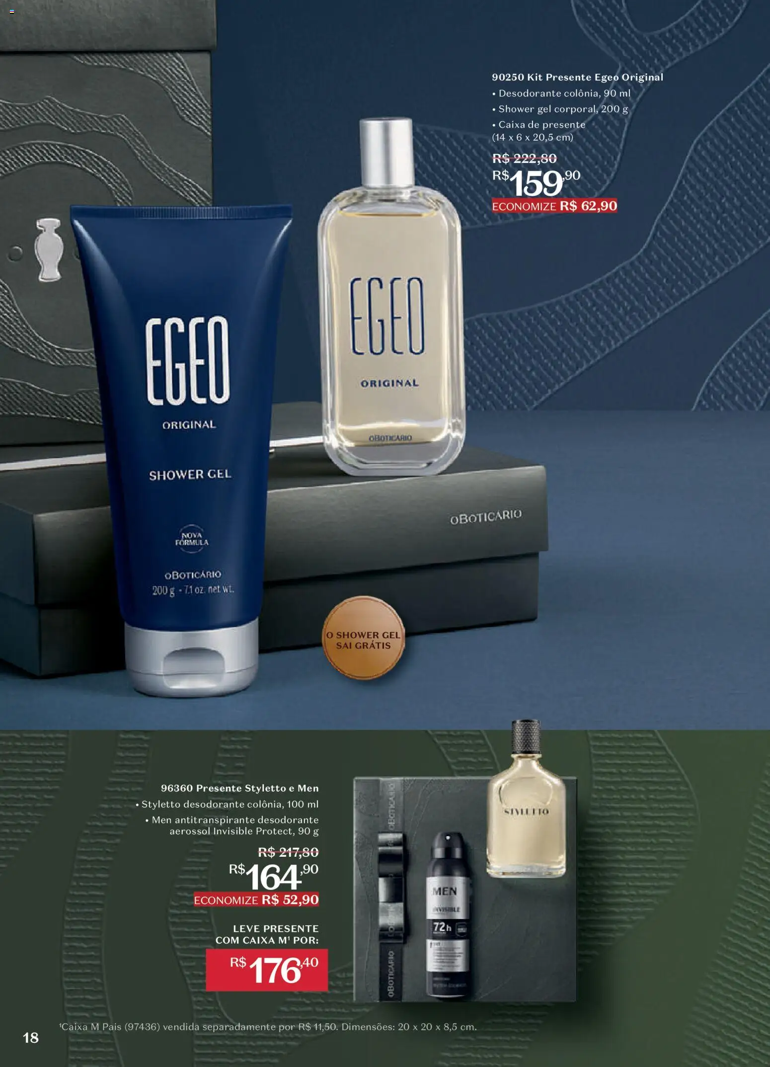 O Boticário Folheto - válido de 20/07/2026 | Página: 20 | Produtos: Desodorante, Caixa