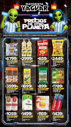 Vista previa Yaguar - Oferta Semanal Salta válido desde el 13/07/2026