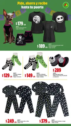 Vista previa de Bodega Aurrerá folleto Decora tu hogar esta temporada con los precios más bajos, nuevo folleto de la tienda, válido en México a partir del 17/09/2026 | Página: 5 | Productos: Pijama, Pantuflas, Playera