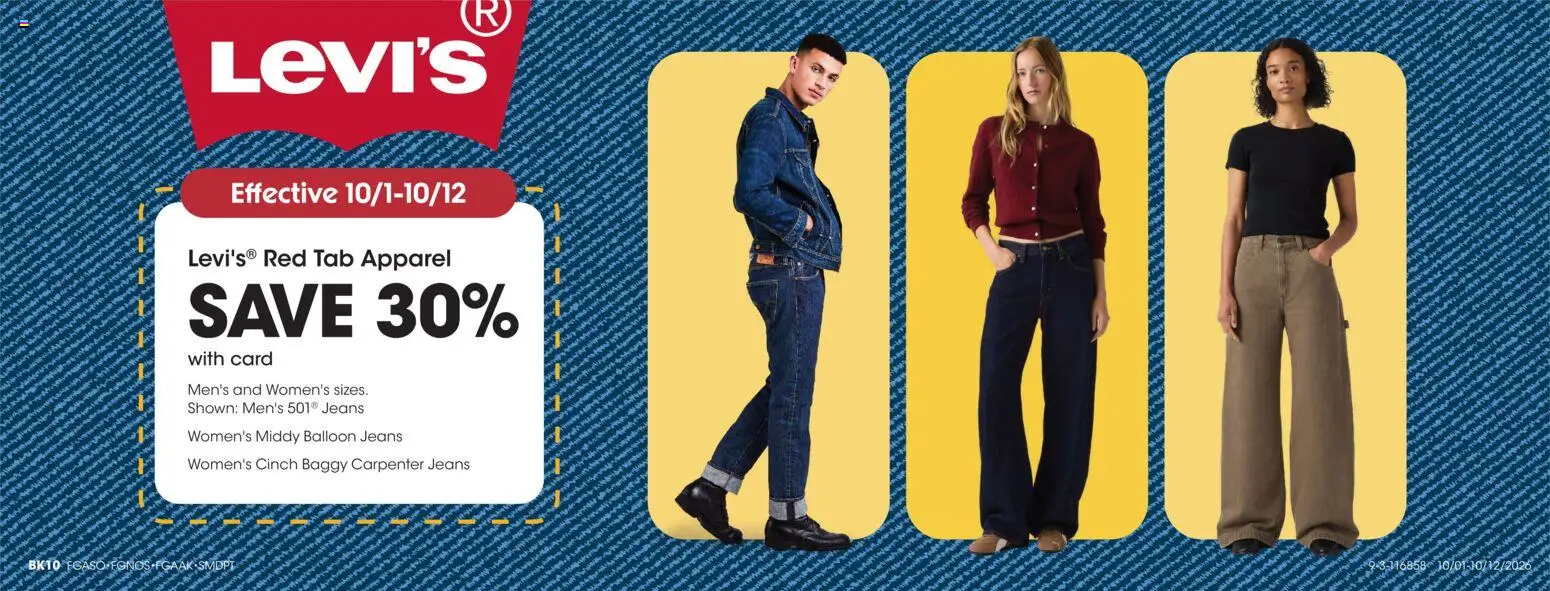 Fred Meyer Home & Apparel - valid from 09/30/2026 | Page: 13 | Products: Jeans