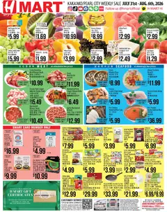 Preview of Hmart weekly ads valid from 07/31/2026