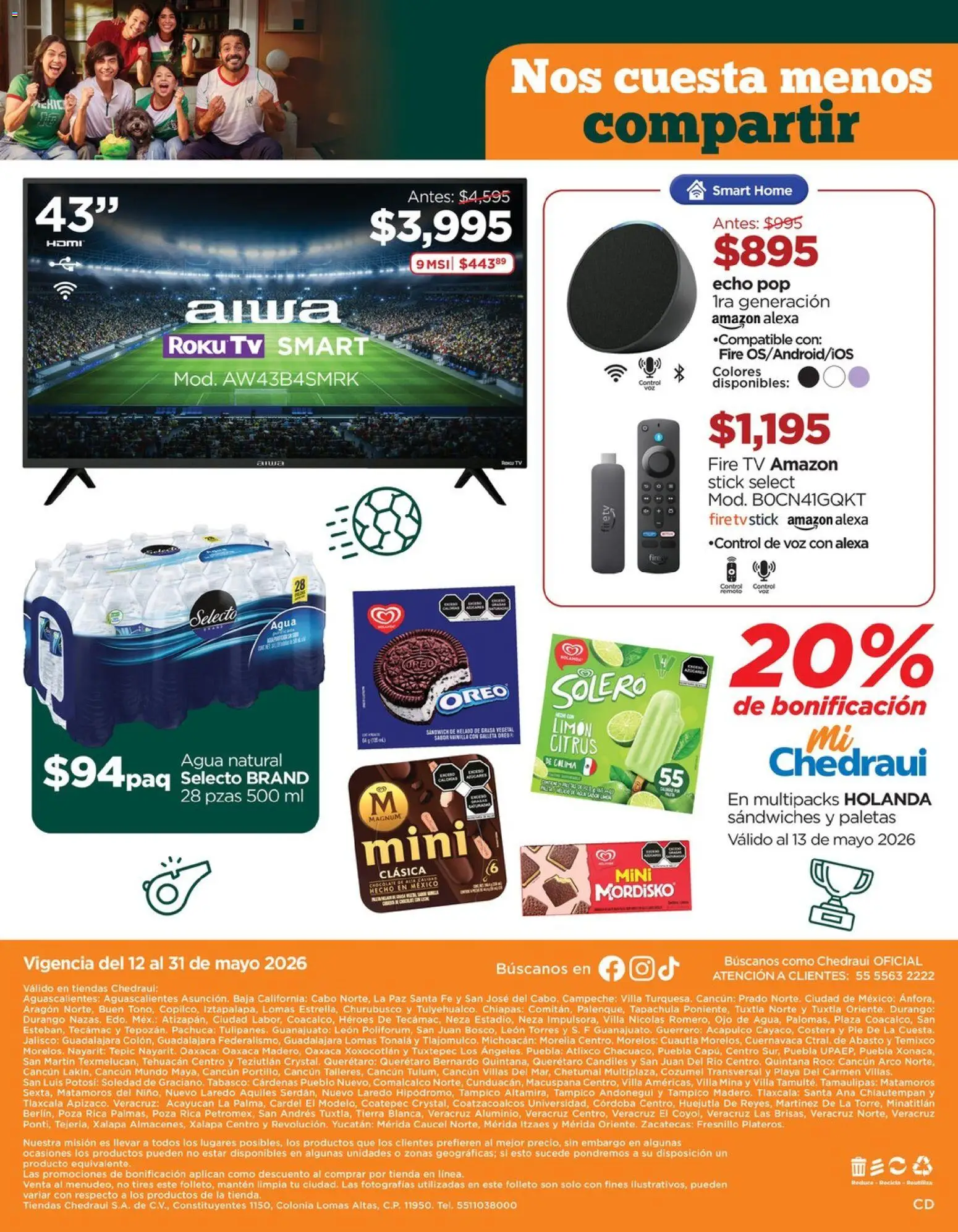 Nuevas ofertas de Chedraui válidas en toda la República Mexicana desde el 12.05.2026. ¡Encuentra las mejores ofertas en Chedraui folleto Bebé! | Página: 16