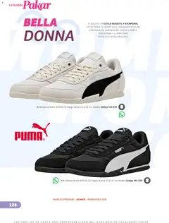 Vista previa de SC Pakar catálogo Premium Women, nuevo folleto de la tienda, válido en México a partir del 27.02.2026 | Página: 128 | Productos: Tenis