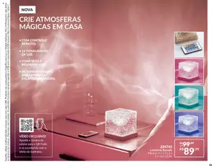 Avon - Campanha 04: Casa & Estilo - Pré-Visualização do folheto da loja Avon, válido de 18.02.2026 | Página: 53 | Produtos: Pilhas, Luminária, Vídeo, Câmera