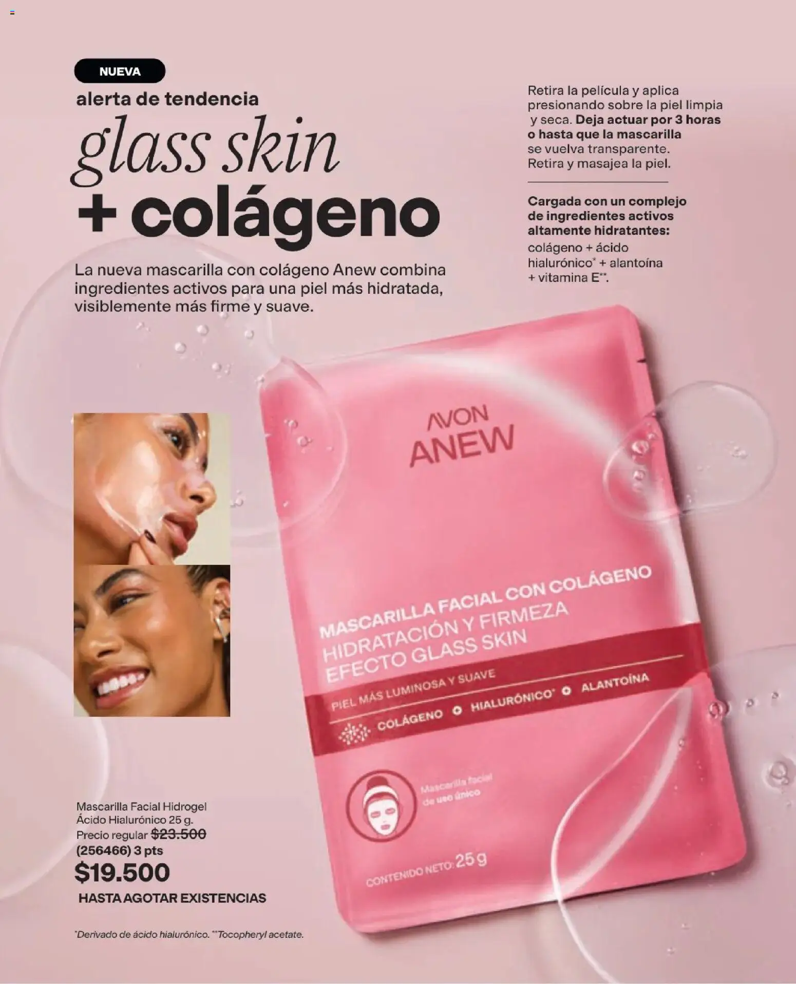 Avon revista - valida desde el 19/09/2026 | Página: 98 | Productos: Ingredientes, Sobre, Mascarilla