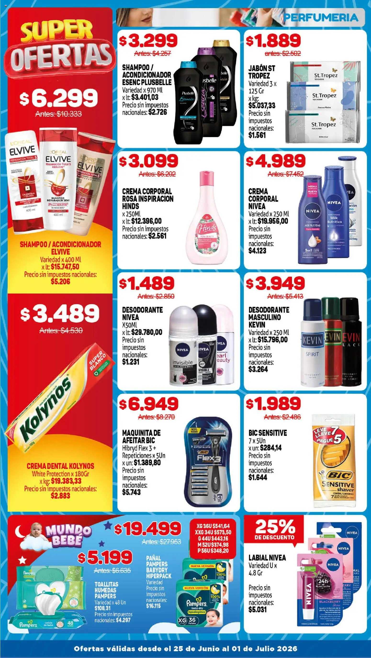 Makro VOLVETE A ILUSIONAR │ válido desde el 25/06/2026 | Página: 13 | Productos: Shampoo, Acondicionador, Jabón, Crema