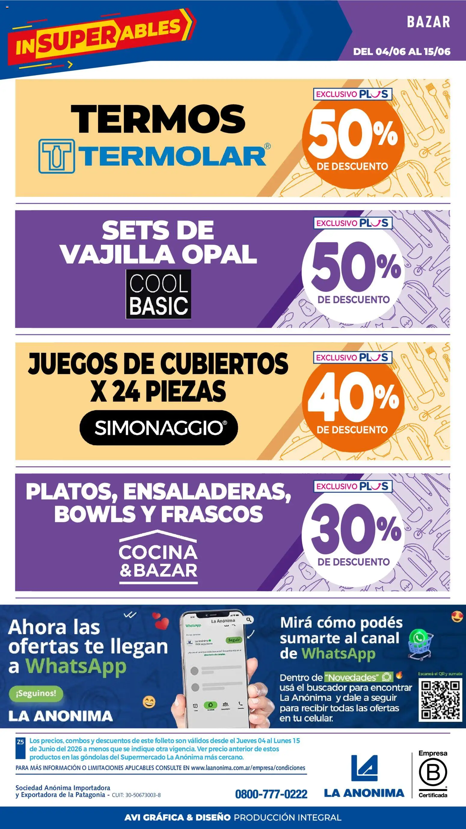 La Anonima catálogo │ válido desde el 04.06.2026 | Página: 41
